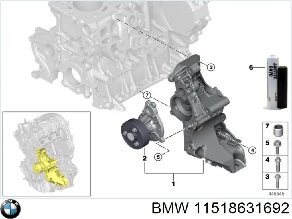 11518631692 BMW 