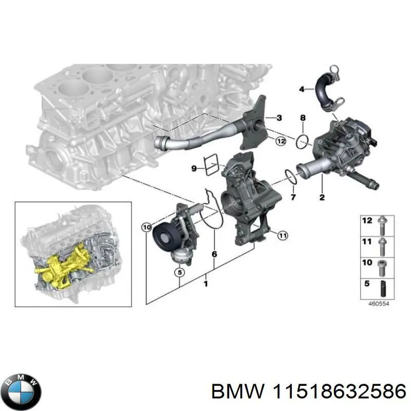 11518632586 BMW 