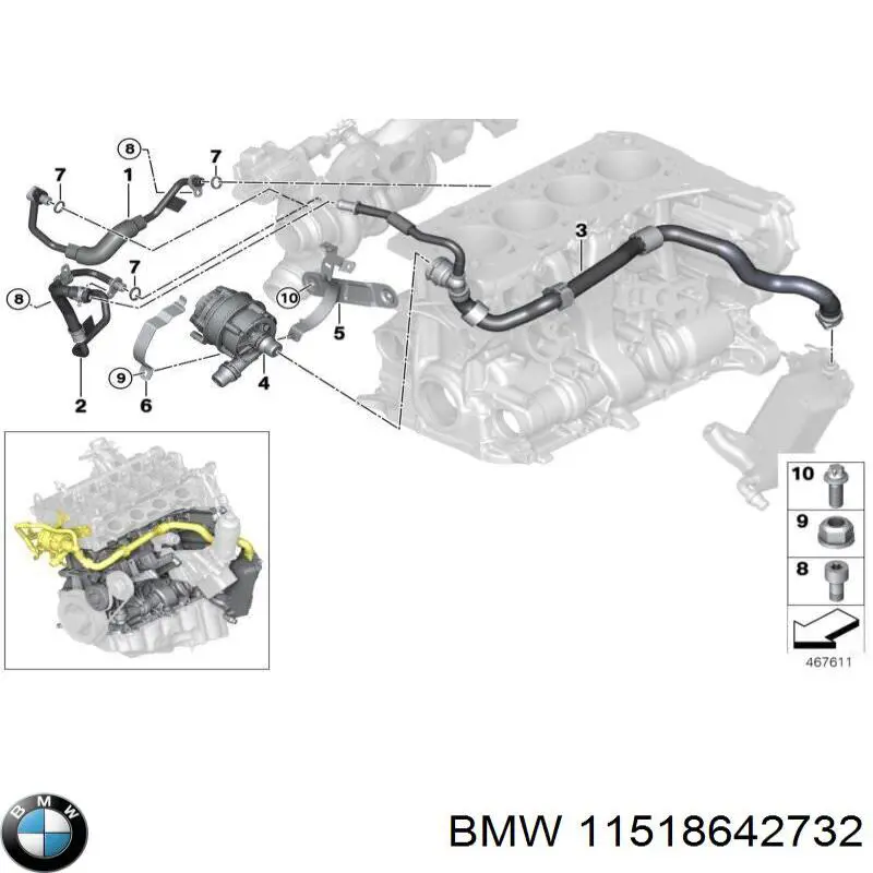  11518642732 BMW