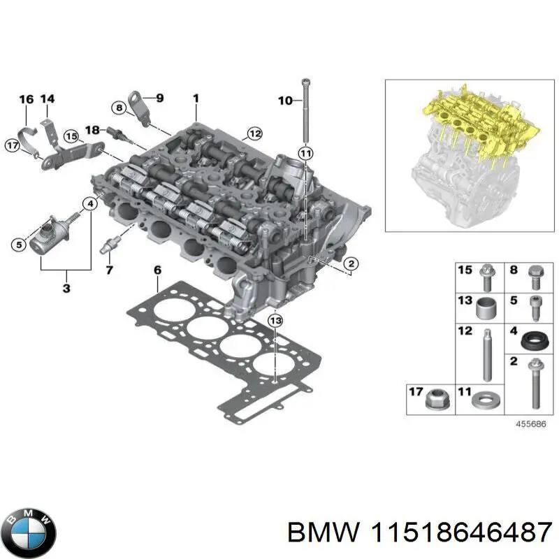 11518646487 BMW 