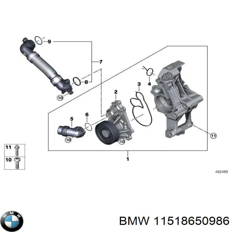  11518650986 BMW