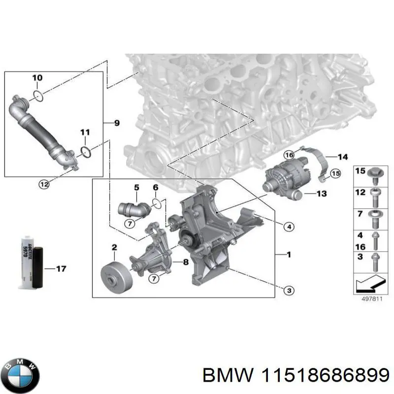 11518686899 BMW 