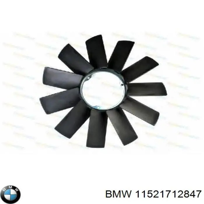 Вентилятор/крыльчатка радиатора охлаждения BMW 11521712847 цена, от 21.46 USD
