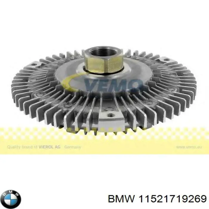 Вискомуфта (вязкостная муфта) вентилятора охлаждения BMW 11521719269