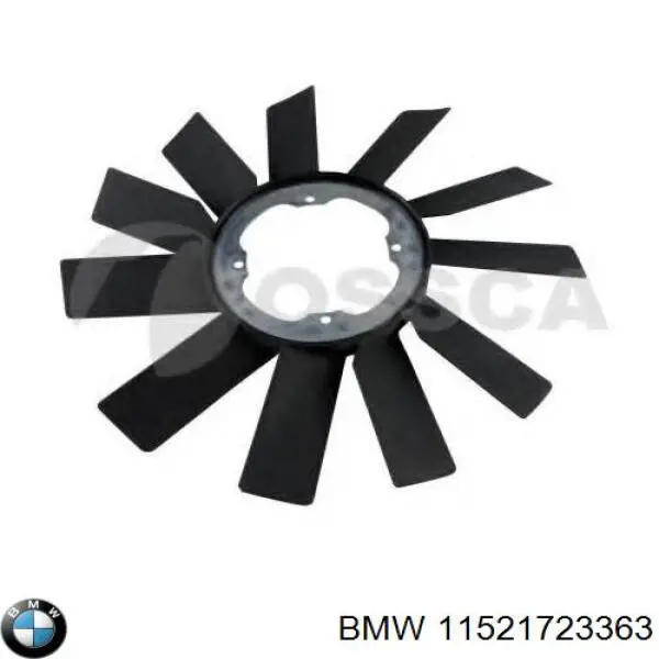 Вентилятор/крыльчатка радиатора охлаждения BMW 11521723363 цена, от 19.45 USD