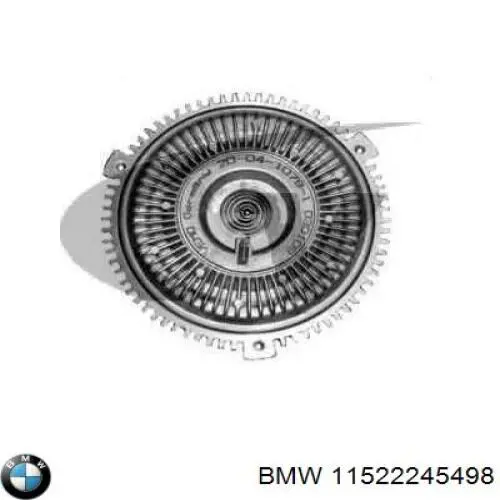 Вискомуфта вентилятора 11522245498 BMW