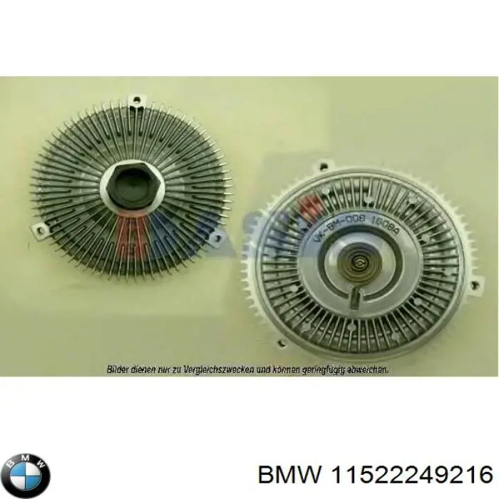 11522249216 BMW Гидромуфта привода вентилятора