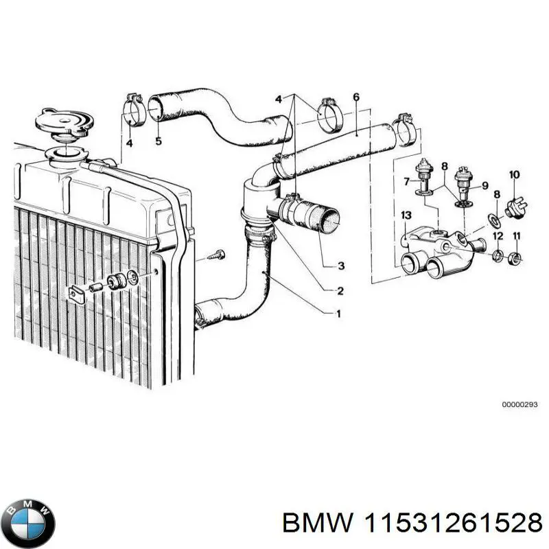 Купить 11531261528 BMW 