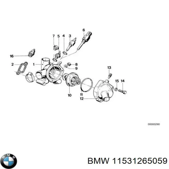 Купить 11531265059 BMW 