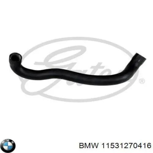 11531270416 BMW Патрубок радиатора охлаждения нижний