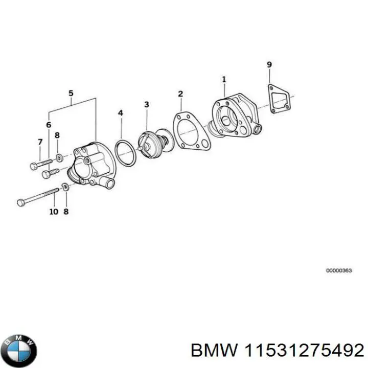  11531275492 BMW