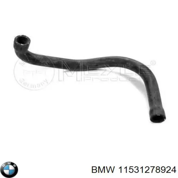 Патрубок радиатора 11531289257 BMW