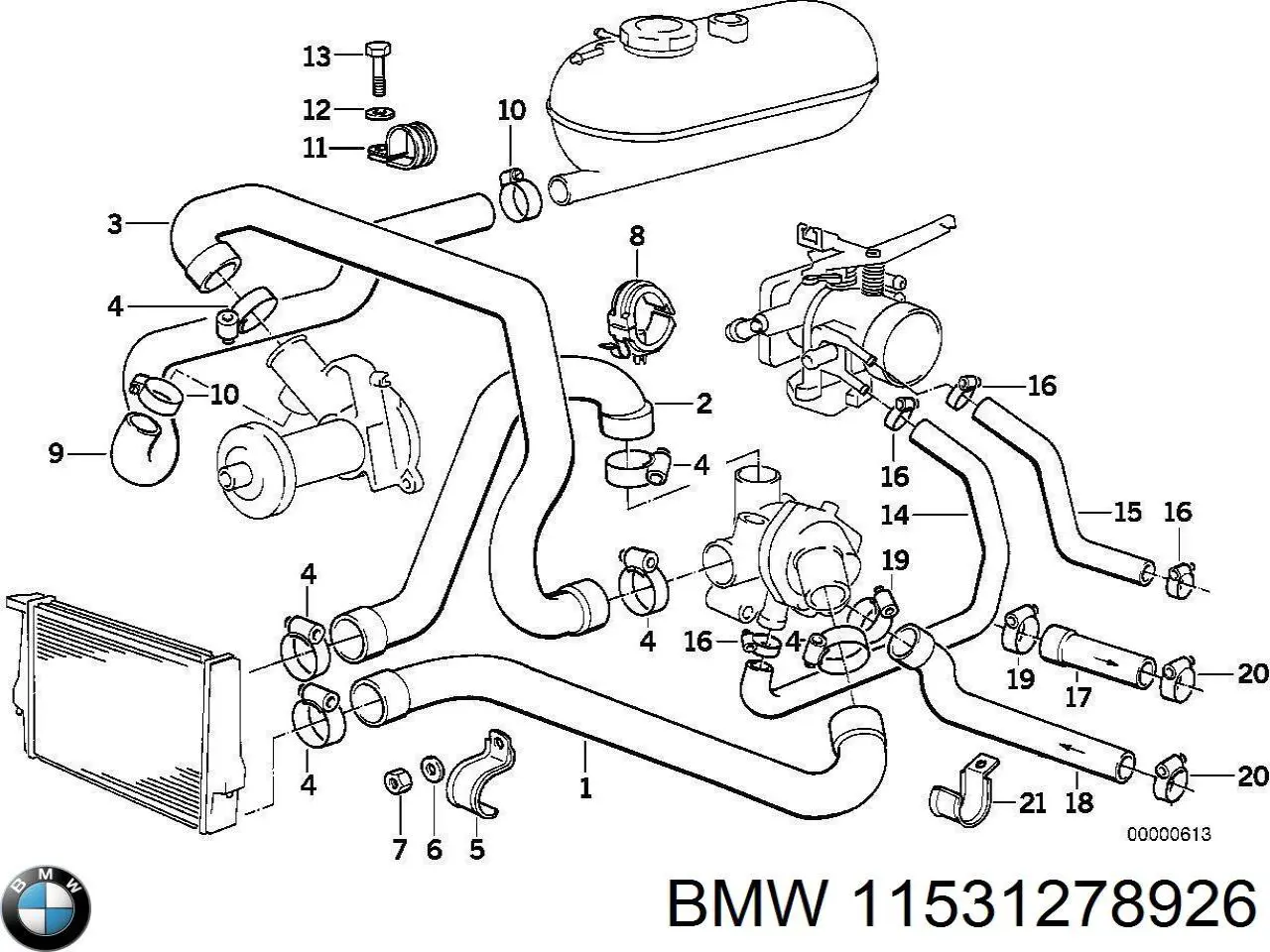 11531278926 BMW 
