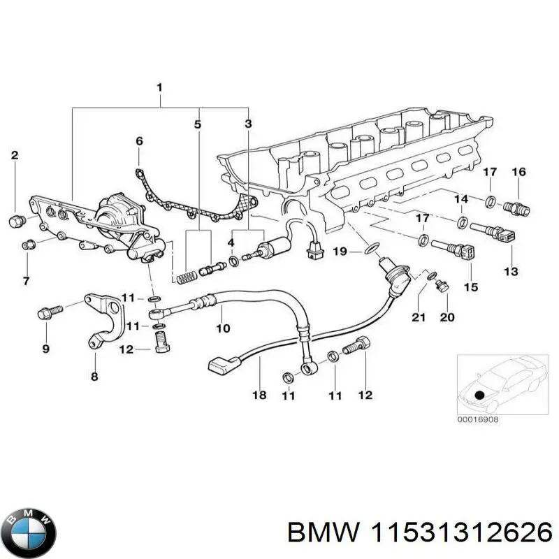 Купить 11531312626 BMW 