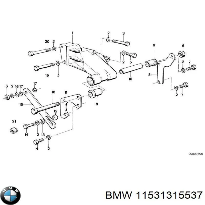 11531315537 BMW Авто термостат