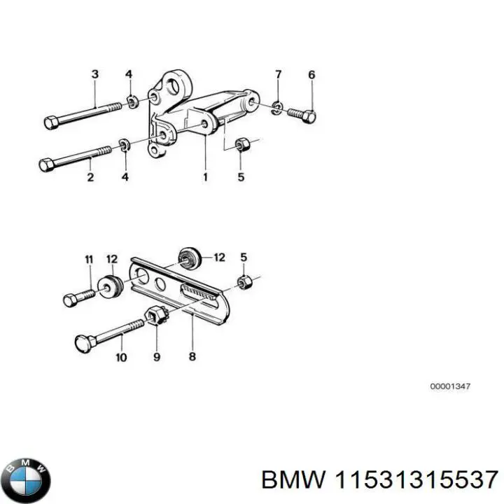 Купить 11531315537 BMW Автомобильный термостат