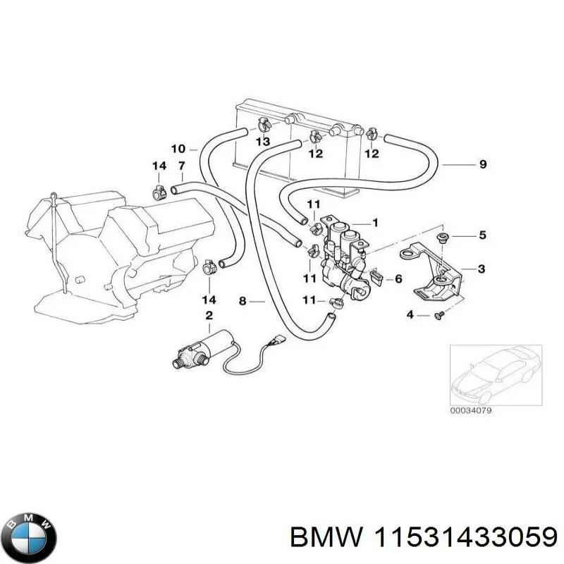  11531433059 BMW