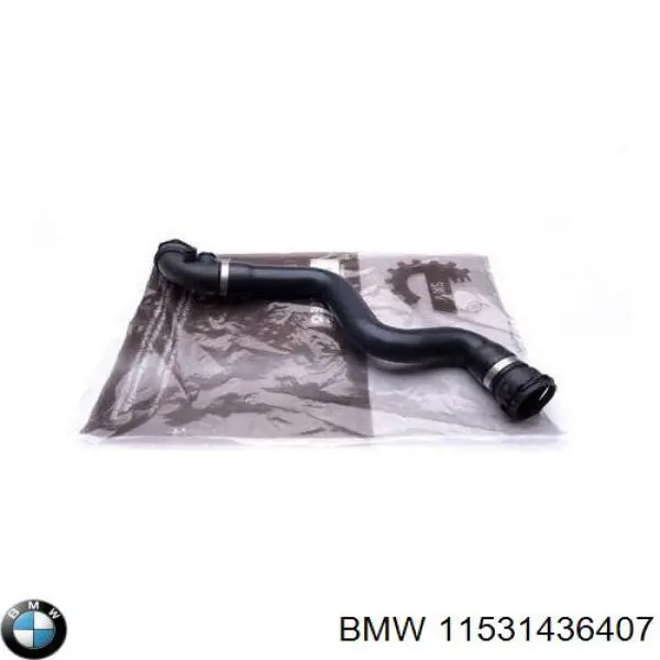 11531436407 BMW шланг (патрубок радиатора охлаждения верхний)