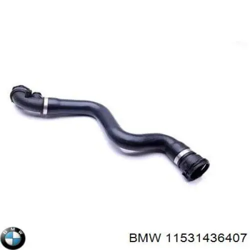 Патрубок радиатора 11531436407 BMW