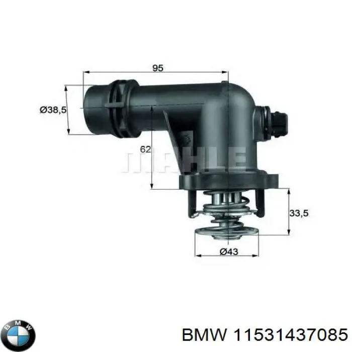 11531437085 BMW Авто термостат