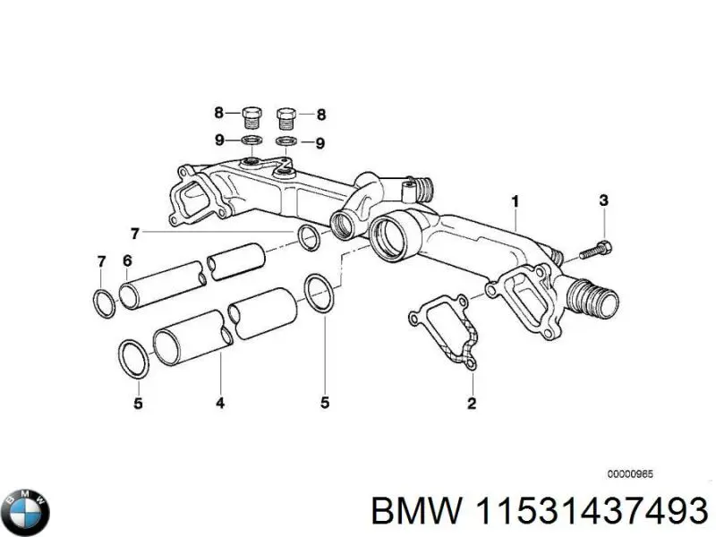  11531437493 BMW