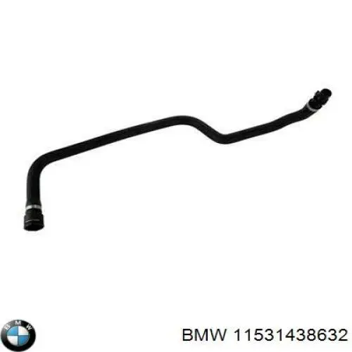 Патрубок системы охлаждения 11531438632 BMW