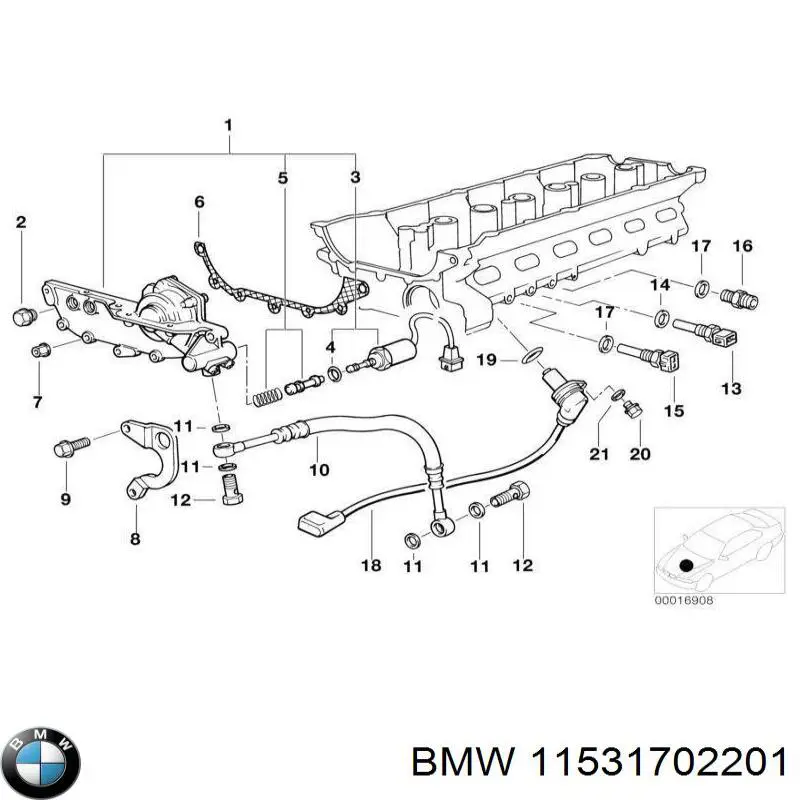 Купить 11531702201 BMW 