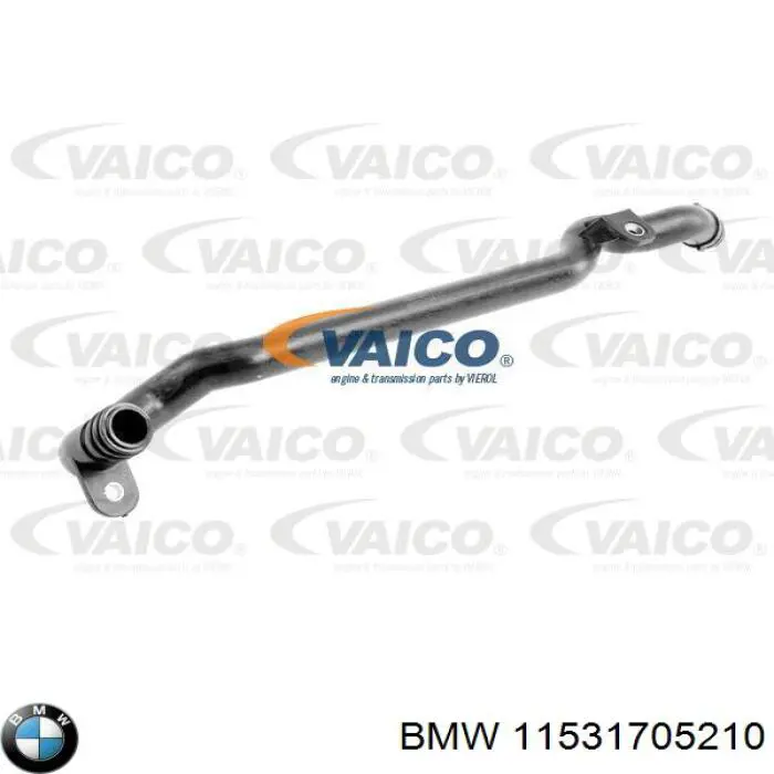 Патрубок системы охлаждения 11531705210 BMW