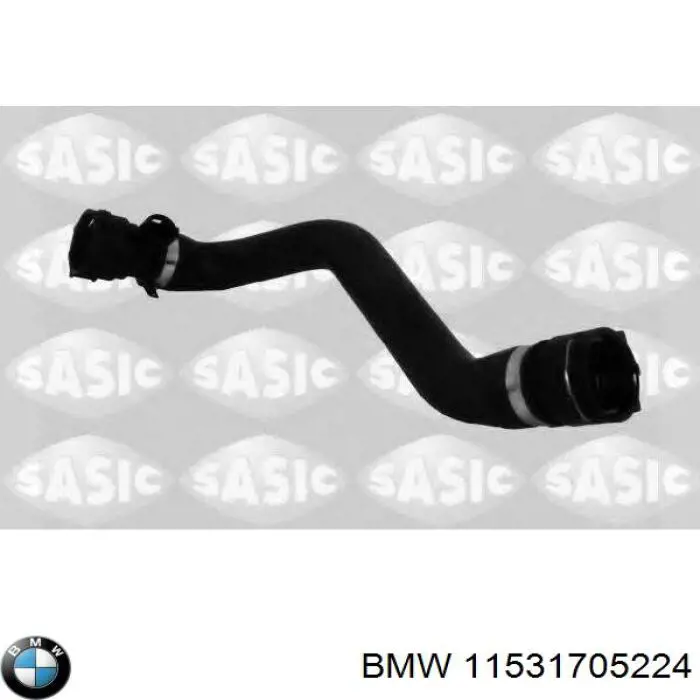 Нижний патрубок радиатора BMW 11531705224