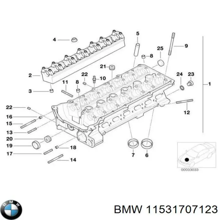 11531707123 BMW