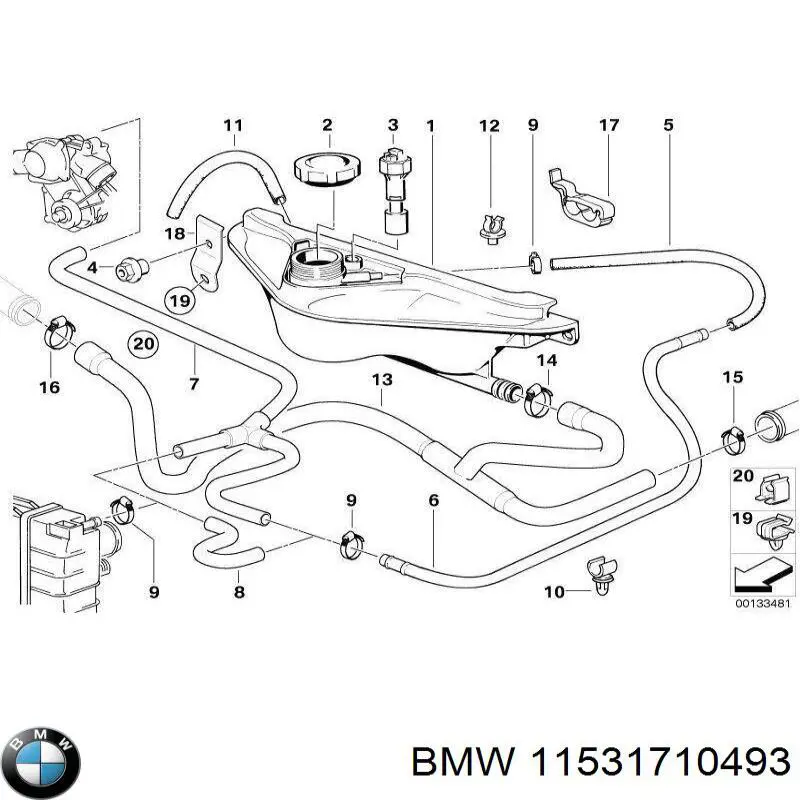 11531710493 BMW 