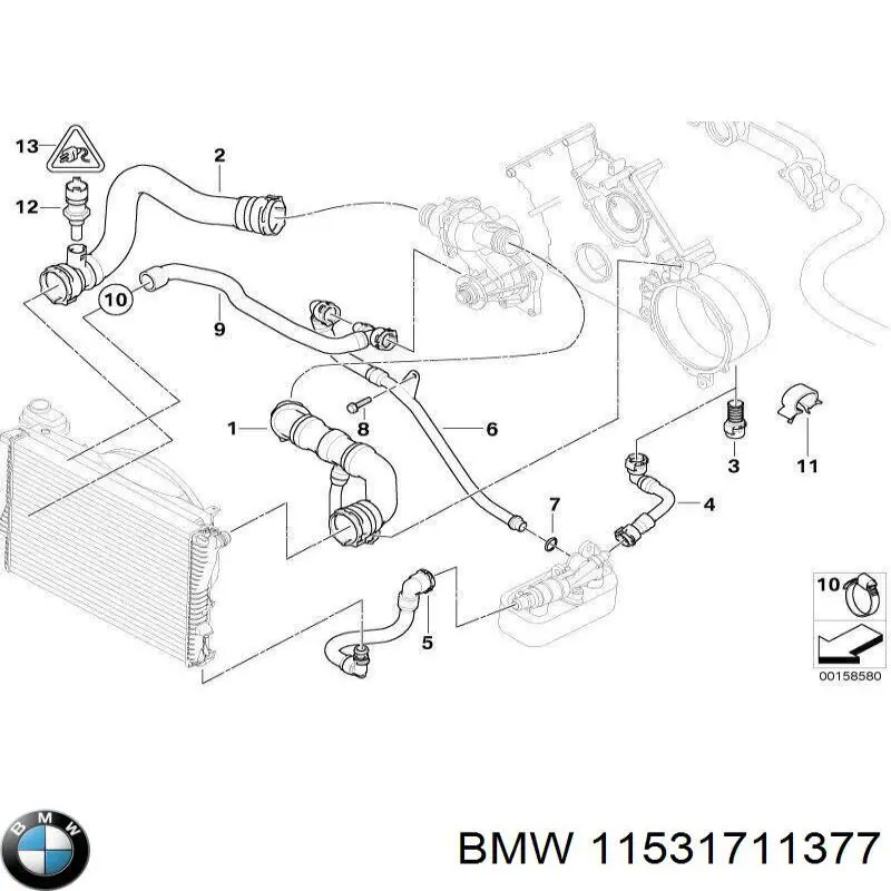 11531711377 BMW 