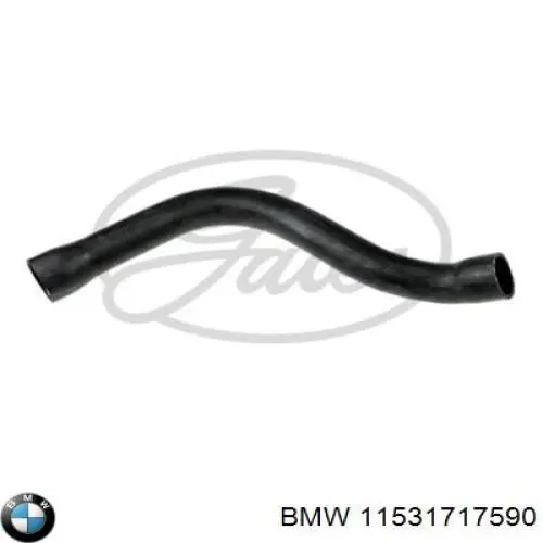 Шланг радиатора охлаждения BMW 11531717590 цена, от 8.33 USD