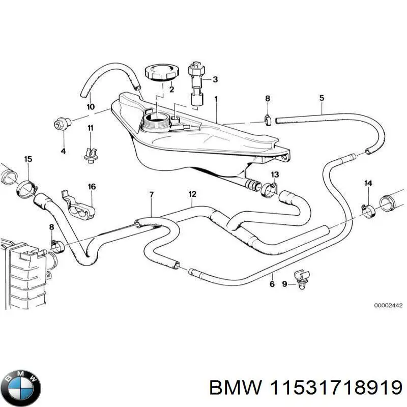Купить 11531718919 BMW 