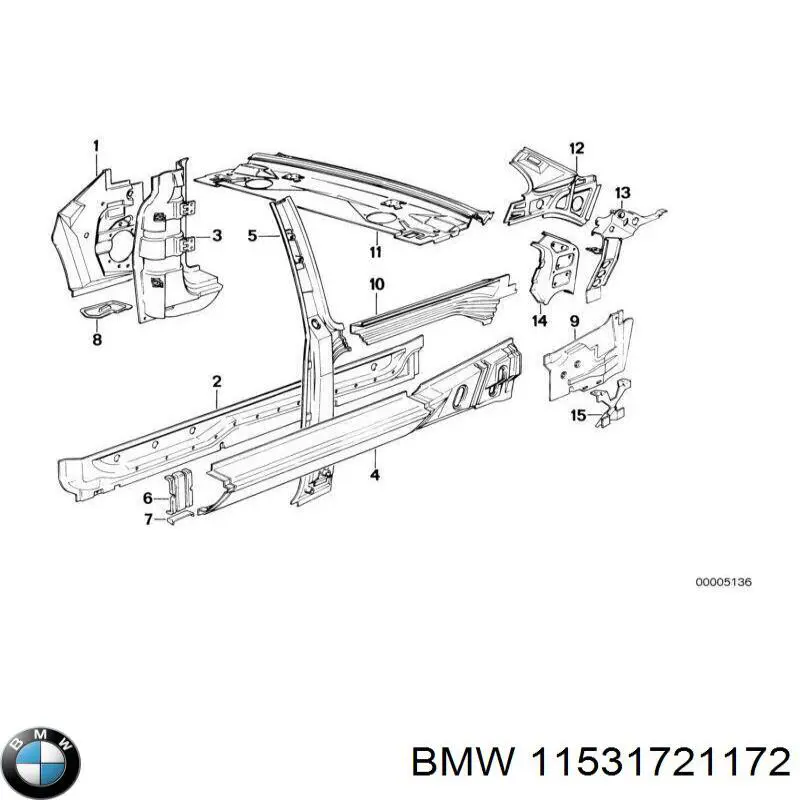 11531721172 BMW