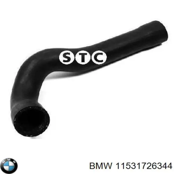 11531726344 BMW Патрубок радиатора охлаждения нижний