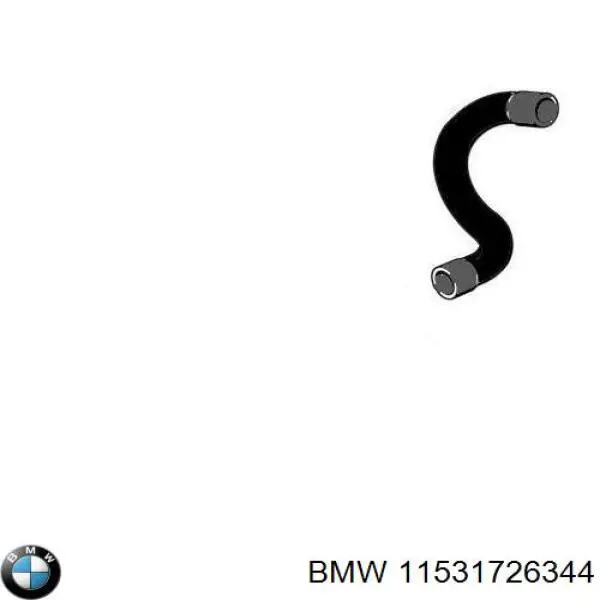 Шланг радиатора, нижний BMW 11531726344 цена, от 10.23 USD