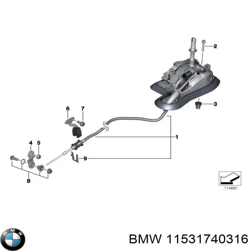  11531740316 BMW