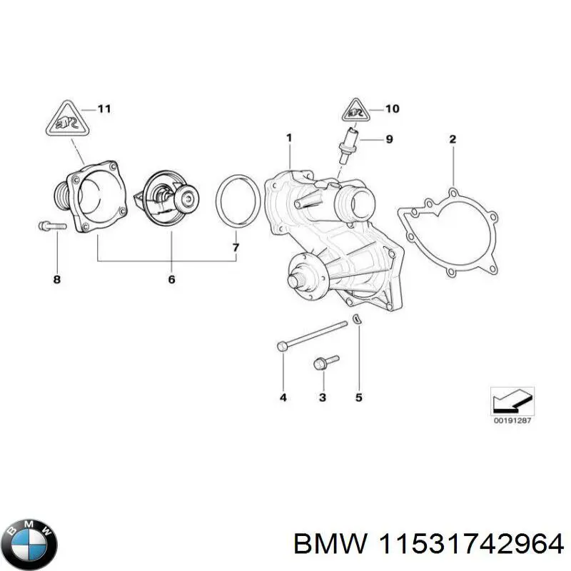  11531742964 BMW