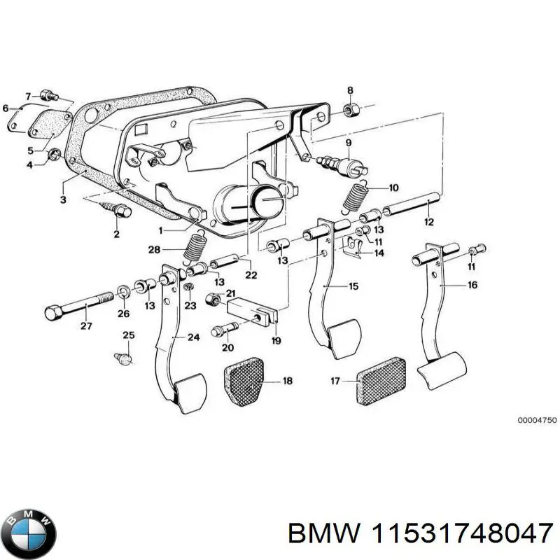 Vedante de termostato BMW 5  E34