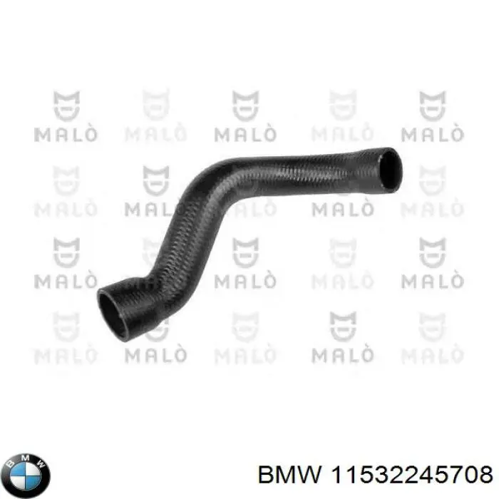11532245708 BMW Патрубок радиатора охлаждения нижний