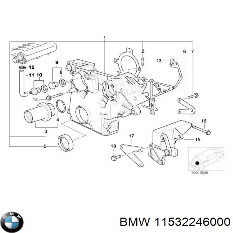 Купить 11532246000 BMW 