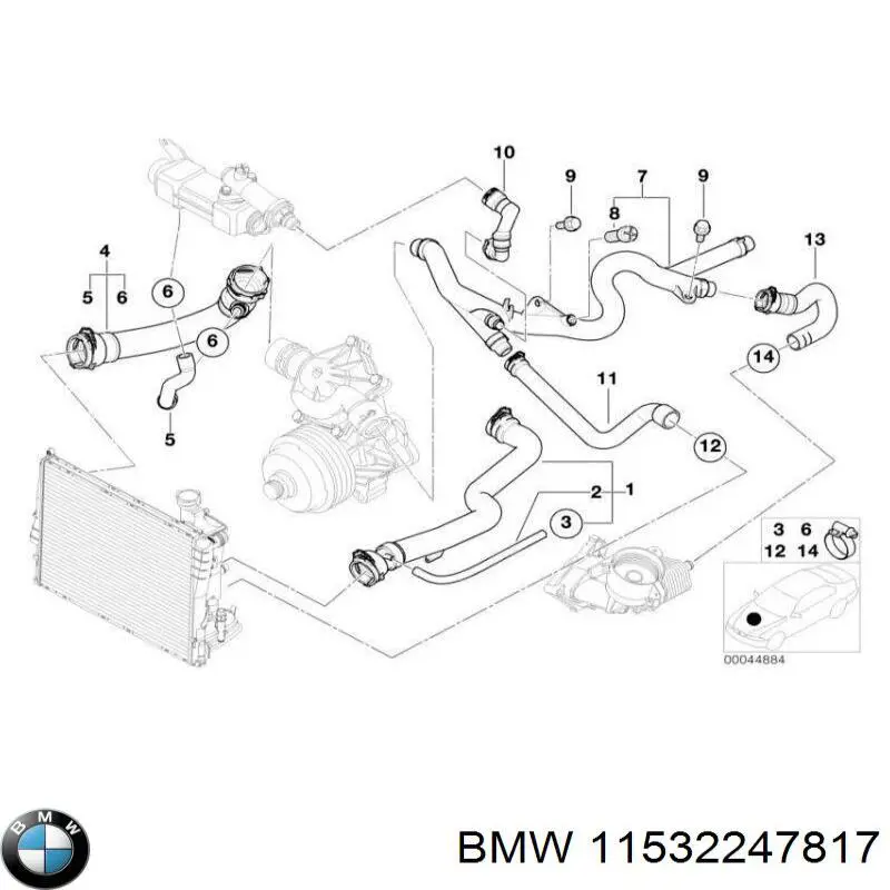  BMW 11532247817 цена, от 22.55 USD