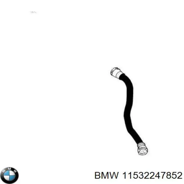 Шланг радиатора, нижний BMW 11532247852 цена, от 83.83 USD