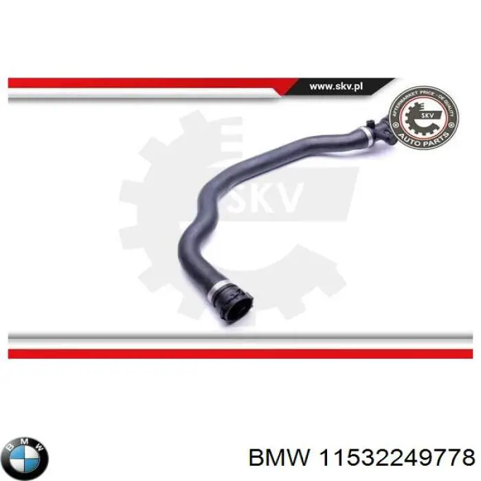 Купить 11532249778 BMW Патрубок радиатора