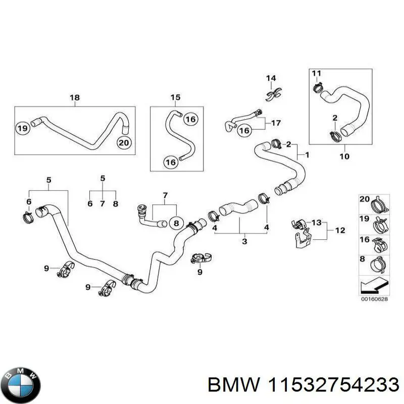  11532754233 BMW