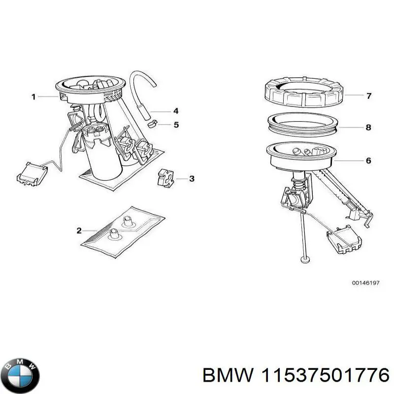  BMW 11537501776 цена, от 2.35 USD