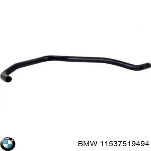 Tubería de radiador, alimentación 11537519494 BMW