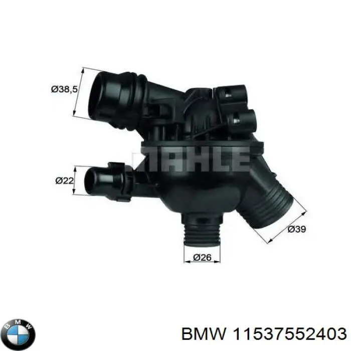 Купить 11537552403 BMW Автомобильный термостат