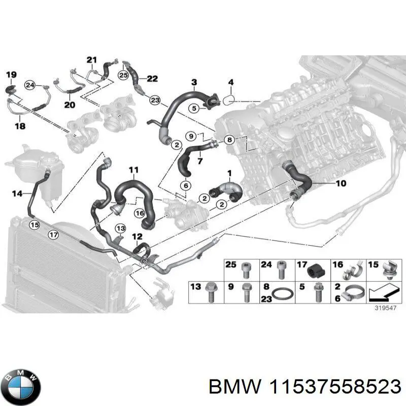  11537558523 BMW